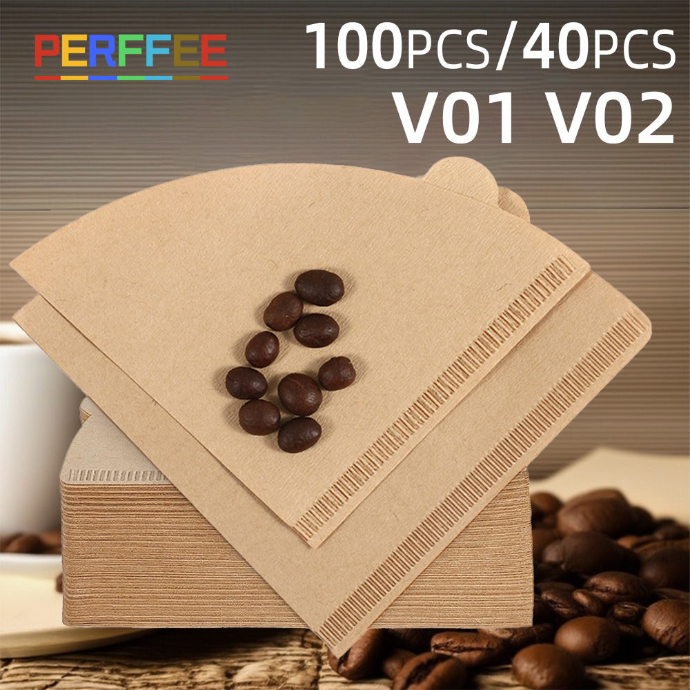 Coffee Equipment Cleaner - Filtros de papel de café 100