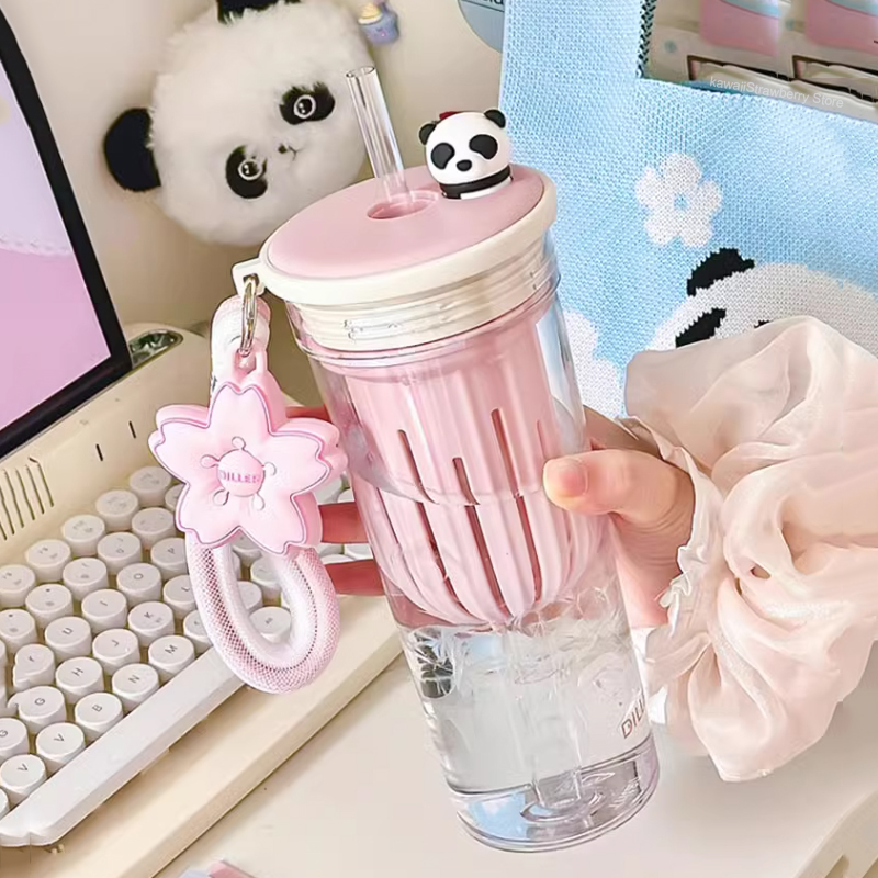 Coffee Equipment Gift - 650ml garrafa de água kawaii com