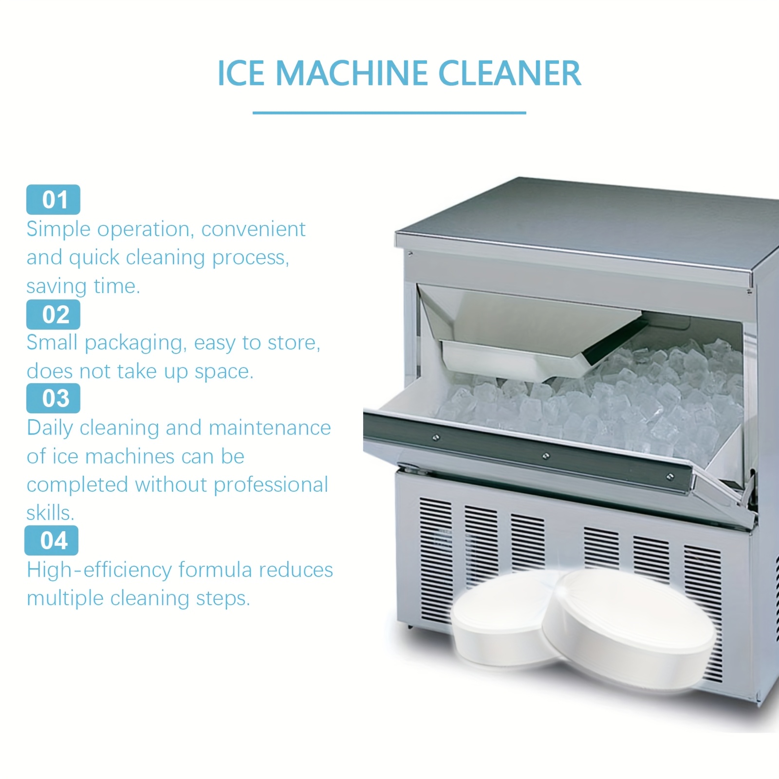 100 comprimidos de limpeza de  - Coffee Equipment Cleaner avaliação e preço