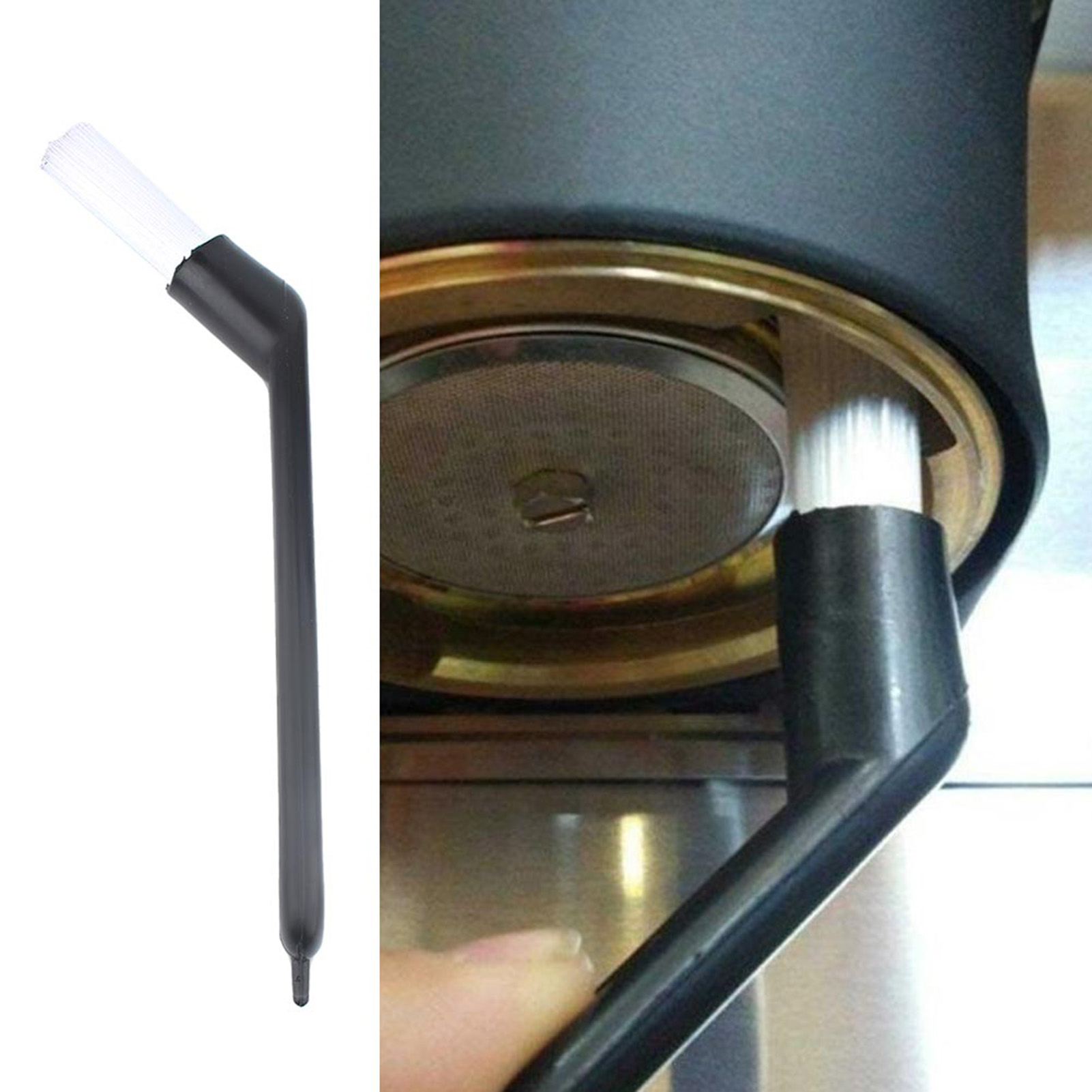 Escova De Limpeza De Café Em P - Coffee Equipment Cleaner avaliação e preço